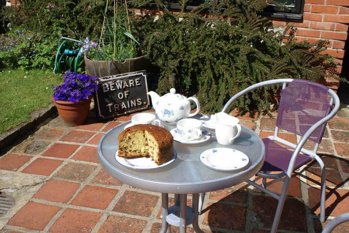 Tea And Cake In The Back Garden